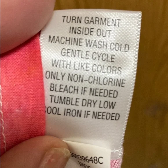 ONE WORLD Pink and Red Flutter Sleeve Blouse - Picture 11 of 15